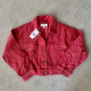 NWT L*SPACE Warner Corduroy Jacket Size: Small